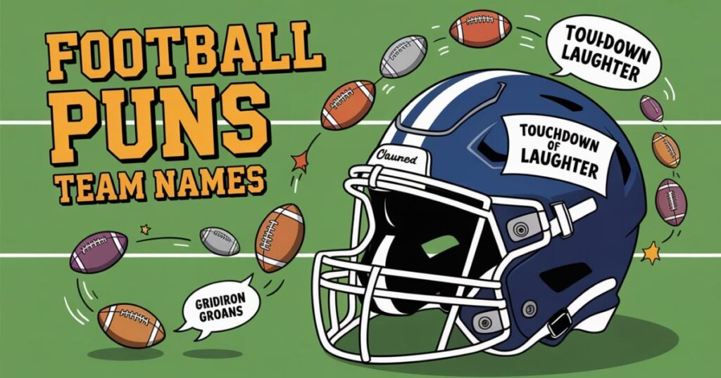 Football Puns Team Names