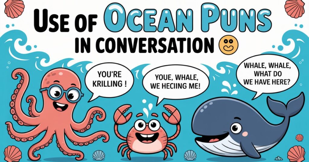 Use of Ocean Puns in Conversation 🌊💬
