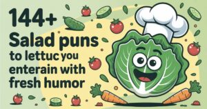144+ Salad Puns to Lettuce Entertain You with Fresh Humor