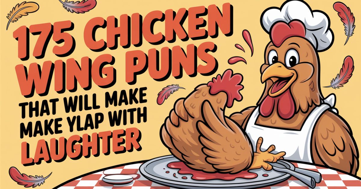 175 Chicken Wing Puns That Will Make You Flap with Laughter