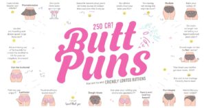250 Butt Puns: Short One Liners Jokes For Instagram Captions