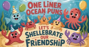 One Liner Ocean Puns | Let’s Shellebrate Our Friendship