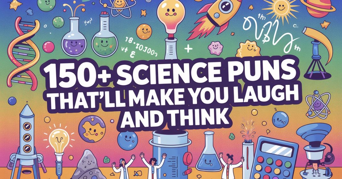150+ Science Puns That'll Make You Laugh and Think